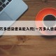 1万多感染者未能入院(一万多人感染)