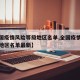 【全国疫情风险等级地区名单,全国疫情风险等级地区名单最新】