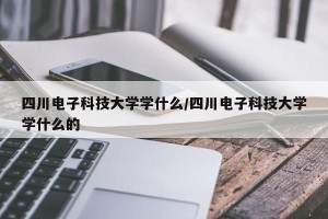 四川电子科技大学学什么/四川电子科技大学学什么的