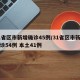 31省区市新增确诊45例/31省区市新增确诊54例 本土41例