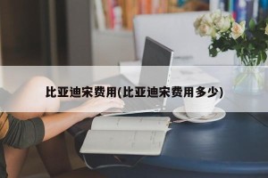 比亚迪宋费用(比亚迪宋费用多少)