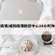 咸阳疫情/咸阳疫情防控中心24小时询问电话