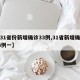 【31省份新增确诊33例,31省新增确诊33例一】