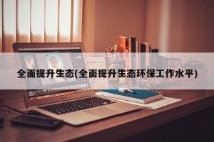 全面提升生态(全面提升生态环保工作水平)