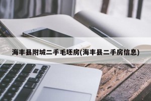 海丰县附城二手毛坯房(海丰县二手房信息)